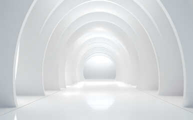 abstract 3d tunnel
