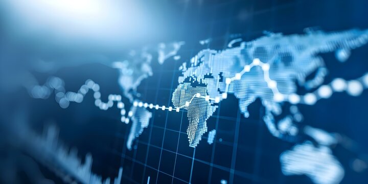 Analyze global market segments using precision scatter plots for effective data visualization. Concept Market Segmentation, Global Analysis, Precision Scatter Plots, Data Visualization