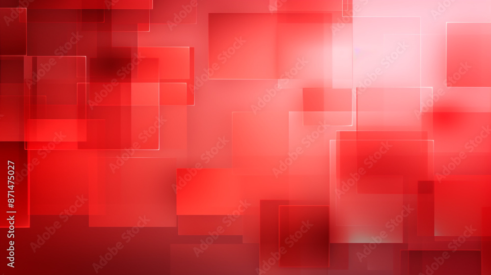 Aufkleber abstract seamless modern red color technology concept geometric. modern white square tech corporate 