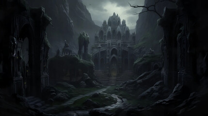 Necromancers: Secrets of the Crypt Awakened Shadows Fantasy  wallpaper