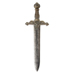 falchion sword isolated on a transparent background