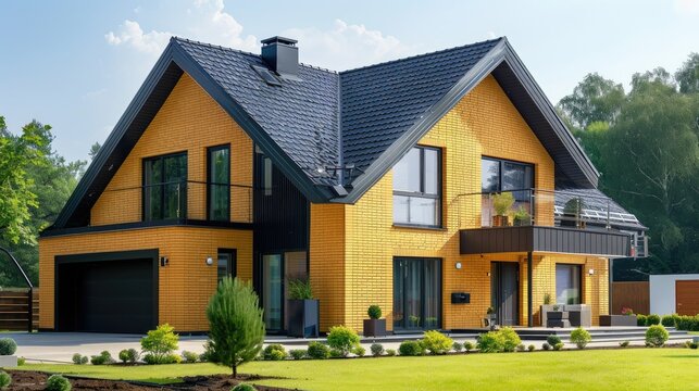 Yellow Brick Home Images – Browse 85,768 Stock Photos, Vectors, and ...