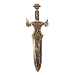 falchion sword isolated on a transparent background