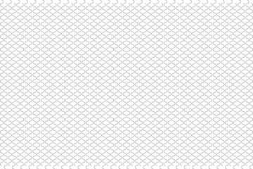 Seamless pattern. White outline. Vertical checkerboard wave on a black background. Flyer background design, advertising background, fabric, clothing, texture, textile pattern.