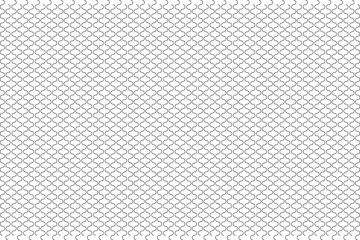  Seamless pattern. Gray outline. Small circle in a checkerboard pattern on a white background. Flyer background design, advertising background, fabric, clothing, texture, textile pattern.
