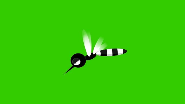  Animated Flying Mosquito