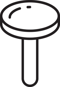 recommend clip art: Push Pin Icon Line Art
                    