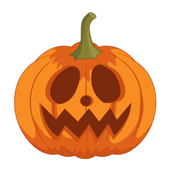 Halloween Pumpkins Illustration