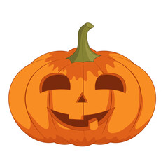 Halloween Pumpkins Illustration