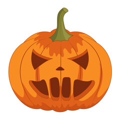 Halloween Pumpkins Illustration