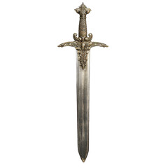 falchion sword isolated on a transparent background