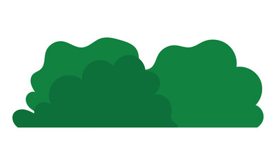Bush clipart. Isolated on a white background. vector illustration. EPS 10