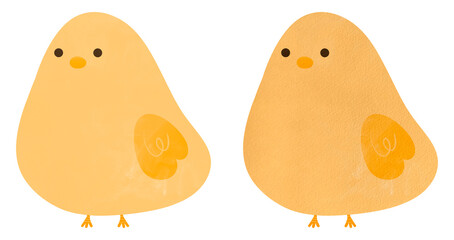 Chick Cartoon illustration Cute Yellow Chick Cartoon Animal Farm Cartoon