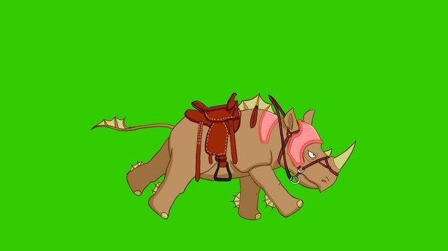 Animated Radar Running Scene