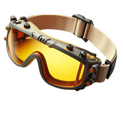 Safety goggles isolated on transparent background