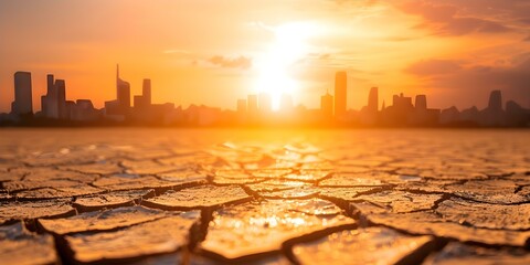 Threat of Global Energy Crisis Looms, Endangering Industries Worldwide. Concept Energy Crisis, Industries, Global Threat, Worldwide Impact