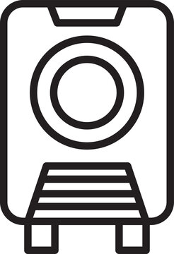 recommend clip art: Music Loudspeaker Icon Line Art