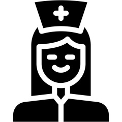 Vector Icon Nurse, Illness, Nurses, Doctor, Women, People, Medical Assistance