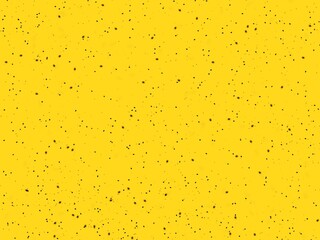 Yellow background with black dots, simple and elegant design