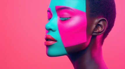 Portraits rendered in neon hues, each capturing the essence of its subject with bold lines and vibrant colors that add a modern and dynamic touch to traditional portraiture.