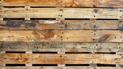 Background of wooden pallet ideal for text or graphics