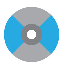 Compact disk Vector Flat Icon Design