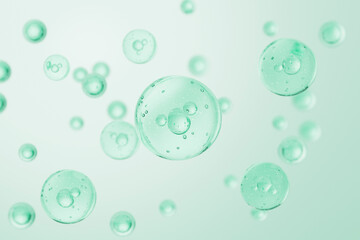 3d rendering cell molecule essence