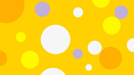 Minimalistic, trendy abstract polka-dot bubbles pattern background. 