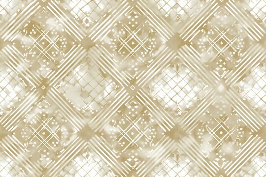 Gold geometric pattern on a white background symbolizing elegance and modernity in a detailed design