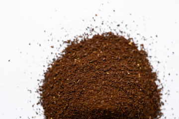 coffee beans isolated on white background