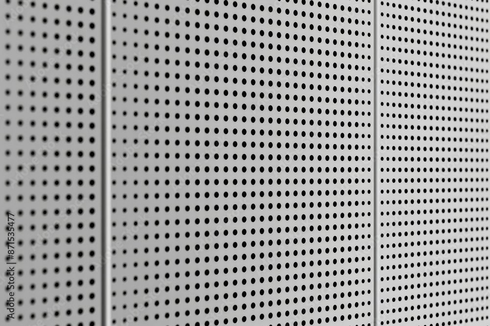 Poster black and white geometric pattern representing modernity and simplicity in a sleek and detailed desi