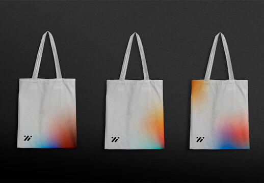 Tree Tote Bag Flatlay Mockup