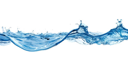 splash of water isolate on white background