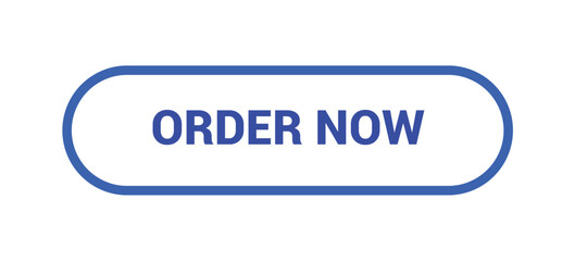 Order Now: blue Button Transparent PNG - High Quality Graphics