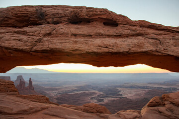 sunrise in Canyonlands National Park