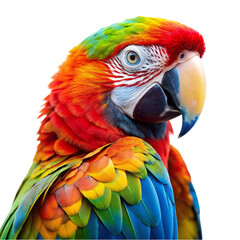Naklejka premium Illustration of a parrot PNG