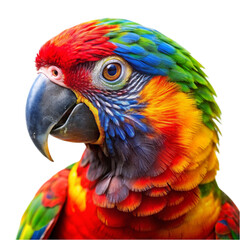 Fototapeta premium Illustration of a parrot PNG