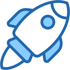 Vector Icon Rocket, Launch, Performance, Start Up, Boost, Start