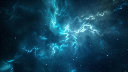 Animation view to travelling across the universe in moving