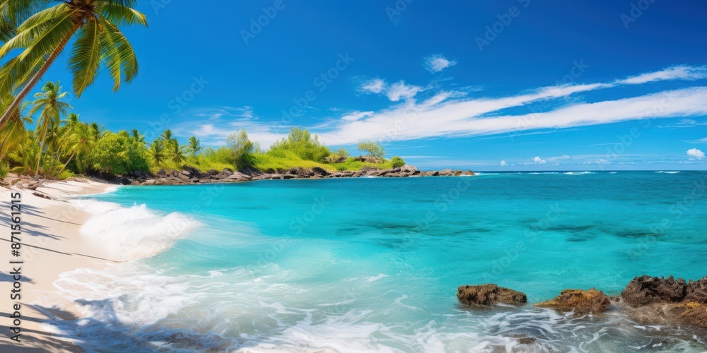 Poster Tropical Beach Paradise