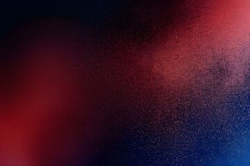 Obraz premium Dark red blue grainy gradient background banner poster black backdrop noise texture effect