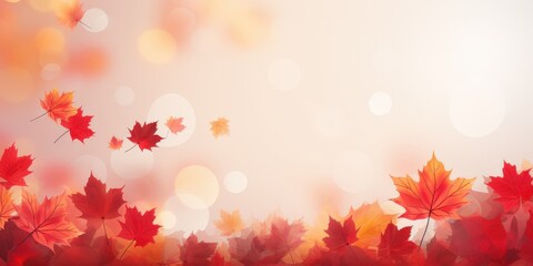 Fototapeta premium Autumn Leaves Background
