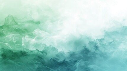 Obraz premium A green and white background with a blue and white swirl