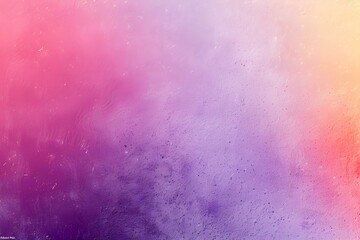 Fototapeta premium Grainy gradient background purple pink orange white noise texture backdrop, retro abstract banner poster