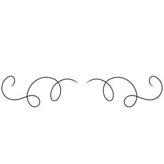 Set of Calligraphic Ornamental Element decorative frame