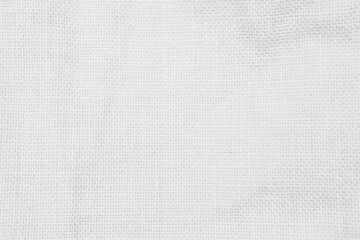 Fototapeta premium Abstract white hessian texture background, blank white hessian pattern background