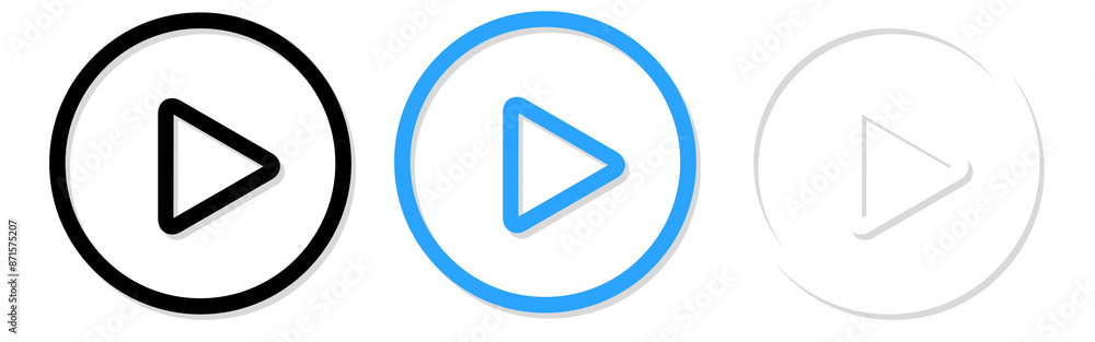 Poster wifi icon png element set on transparent background