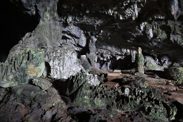 The Fairy Cave and Wind Cave of Bau, Sarawak, Borneo, Malaysia