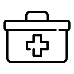 first aid box Line Icon