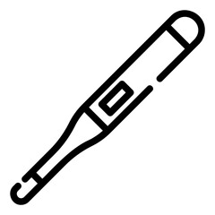 thermometer Line Icon
